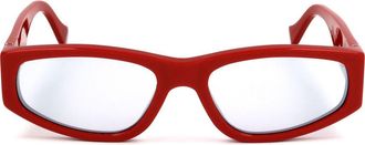 Retro Superfuture 53mm Square Sunglasses in Red at Nordstrom Rack