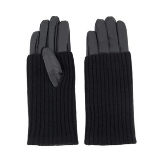 Sams&oslash;e & Sams&oslash;e Salaras Handschoenen - Dames - Accessoires - Zwart - Maat: M Wol