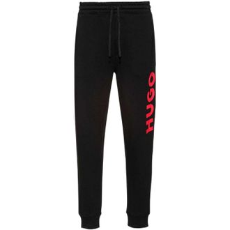 HUGO BOSS Hugo Mens Dutschi Logo Slim Joggers (Black) Cotton - Size X-Small