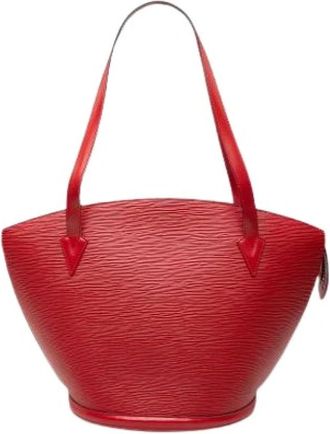 Louis Vuitton Pre-owned Epi Saint Jacques GM - Dames - Vintage Tas - Rood - ONE Size - Vintage