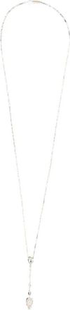 Alexander McQueen Y-motief Kristal-Hanger Gelaagde Ketting - Dames - Kettingen - Geel - ONE Size - Accessoires