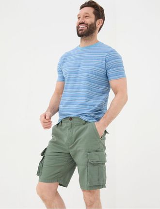 Fat Face FatFace Bude Green Ripstop Cargo Shorts