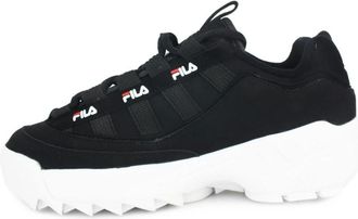 Fila D-Formation Sneakers - Dames - Sneakers - Zwart - 37 EU - Leer - Schoenen