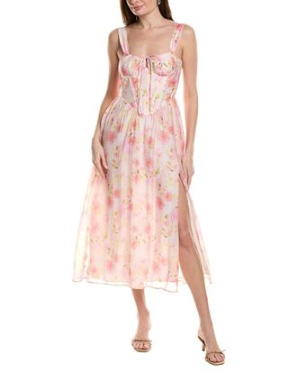 Bardot Esra Printed Midi Dress