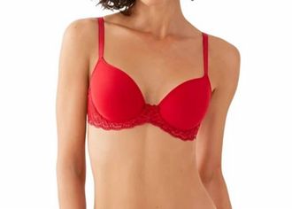 Wacoal La Femme T-Shirt Underwire Bra In Equestrian Red