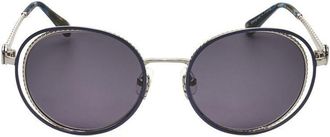 Christian Lacroix Ladies Black Round Sunglasses CLS3070