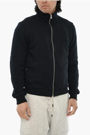 Woolrich Brushed-Cotton Full-Zip Sweatshirt size L