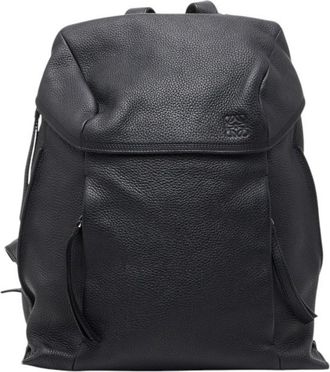Loewe Black Leather Backpack (Pre-Owned)