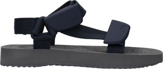 Burberry Damens Stoffsandalen Blau/Lake