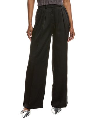 Kenneth Cole High Rise Satin Pant