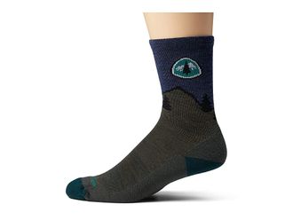 Darn Tough PCT Micro Crew Lightweight with Cushion Mens Crew Cut Socks Shoes Forest : XL (US 12.5-14.5), Wool/Spandex/Nylon
