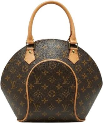 Louis Vuitton Pre-owned Handbags, female, Brown, Size: ONE SIZE Pre-owned Monogram Handbag Ellipse PM