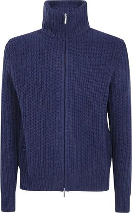 Barba Cardigans - Heren - Vesten - Blauw - L - Truien & Vesten