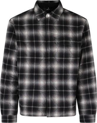 Represent Gewatteerd Shirt - Heren - Casual Overhemden - Zwart - M - Overhemden