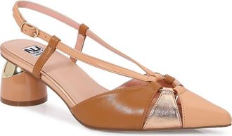 Ninety Union Sarah, Slingback Pump in Tan Multi at Nordstrom, Size 14
