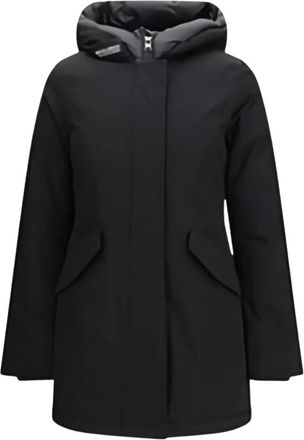 Woolrich Arctic Parka - Dames - Parka Jassen - Zwart - M - Katoen - Jassen
