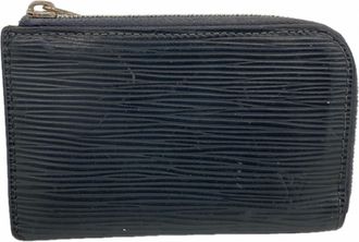 Louis Vuitton Navy Coin Purse/Coin Case (Pre-Owned)