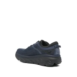 Hoka One One Lace-Up Mesh Sneaker - Navy
