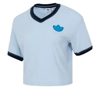 adidas (WMNS) adidas Originals T-Shirt Asia Sizing Blue JI7240