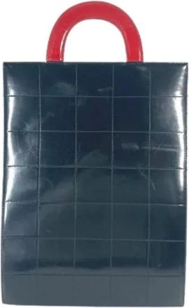 Chanel Pre-owned Vintage Tote Bag - Dames - Vintage Shopper - Zwart - ONE Size - Leer - Vintage