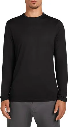 Icebreaker Merino 125 Cool-Lite Sphere Long Sleeve T-Shirt in Black at Nordstrom, Size Xx-Large