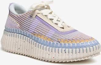Chloé Umweltfreundliche niedrige Sneakers aus Mesh Nama