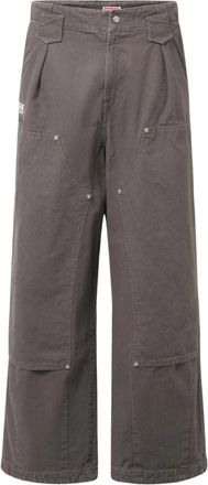 Kenzo Monkey Wide Broeken - Heren - Wijde Broeken - Bruin - 2XS - Katoen - Broeken