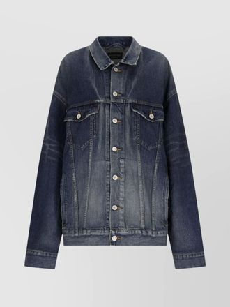 Balenciaga jacket with chest pockets and long sleeves