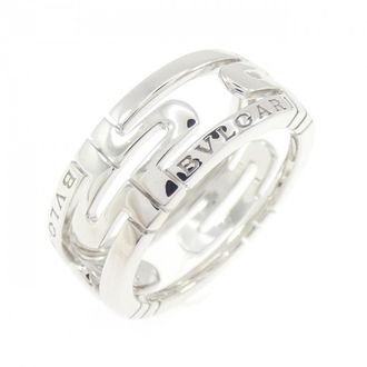 Bulgari White Gold (18K) Band Ring (Pre-Owned)