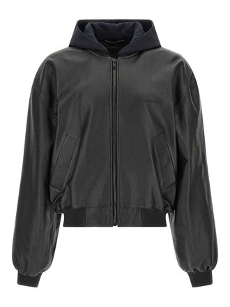 Balenciaga salon de couture bomber jacket