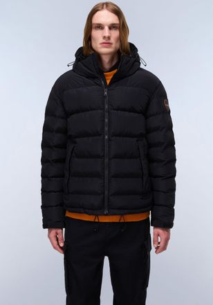 Napapijri Funktionsjacke NAPAPIJRI A-TEREZ, Herren, Gr. XXL, schwarz beauty, Web, Obermaterial: 100% Polyamid, unifarben, regular fit normal, Rundhals, eingeset