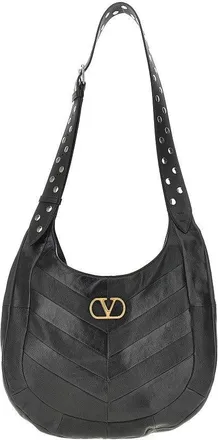 Valentino Garavani Hoboho nappa leather bag with Chevron motif Woman One Size