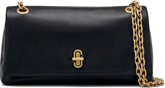 Marc Jacobs The Dual Chain Mini Bag Shoulder Womens Handbags Black, Leather