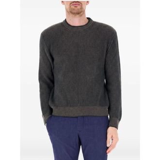 Paul & Shark Jersey de cuello redondo - Knitwear - Hombre - Negro - 2XL