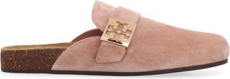Tory Burch Mellow Mule - Dames - Slip ons - Roze - 38 EU - Leer - Schoenen