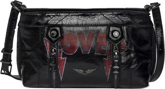 Zadig&Voltaire Sunny Mood Punk Bag - Dames - Schoudertassen - Zwart - ONE Size - Leer - Tassen