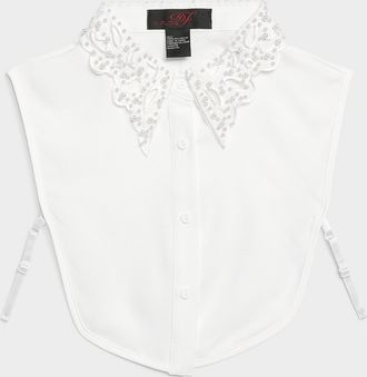 Simons Womens Mini-pearl faux collar