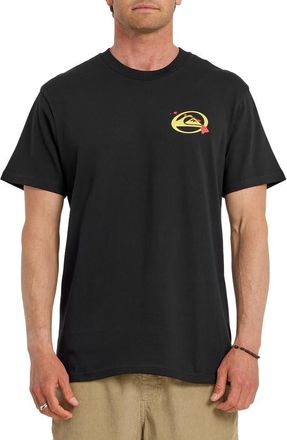 Quiksilver HI Quiki Islands Cotton Graphic T-Shirt in Black at Nordstrom, Size Xx-Large