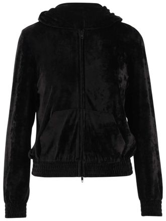 Balenciaga Black Logo Hood Sweatshirt