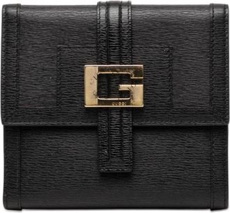 Gucci Black Leather Wallet (Bi-Fold) (Pre-Owned)
