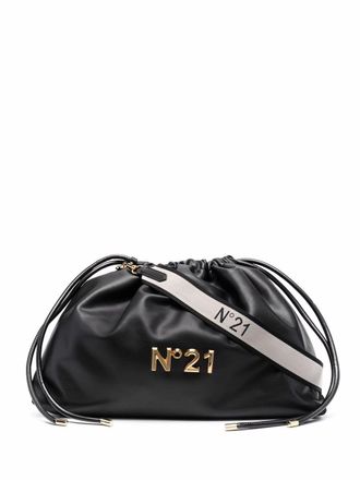 N&deg;21 drawstring clutch bag - Black