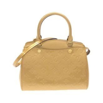 Louis Vuitton Pre-owned Handbags, female, Beige, Size: ONE SIZE Pre-owned Vernis Brea Bag