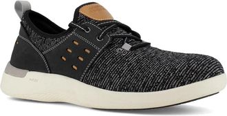 Rockport Mens Rockport TruFLEX RK4689 Black Composite Toe EH Work Shoes GAL2002