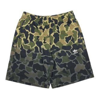 adidas Camo Shorts met French Terry Structuur - Heren - Korte sportbroeken - Veelkleurig - L - Fitness