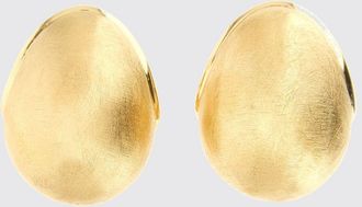 Jacquemus Orecchini Oval Shape Raisin Jacquemus