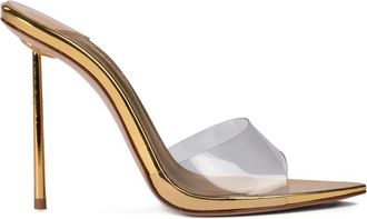 Le Silla Mules Bella a punta - Bianco