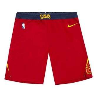 Nike NBA Basketball Shorts Cleveland Cavaliers AU Player Edition Shorts Team Red 866375-677