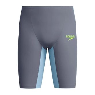 Speedo Heren Fastskin LZR Pure Valor 2.0 Kleurblok Jammer Shorts (Grijs/Blauw)