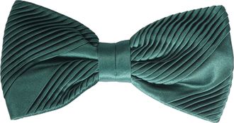 Stefano Ricci Pleated Silk Bow Tie