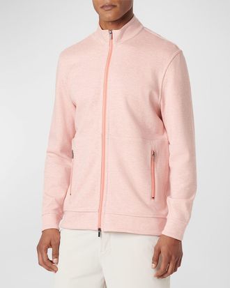 Bugatchi Mens Reversible Track Jacket